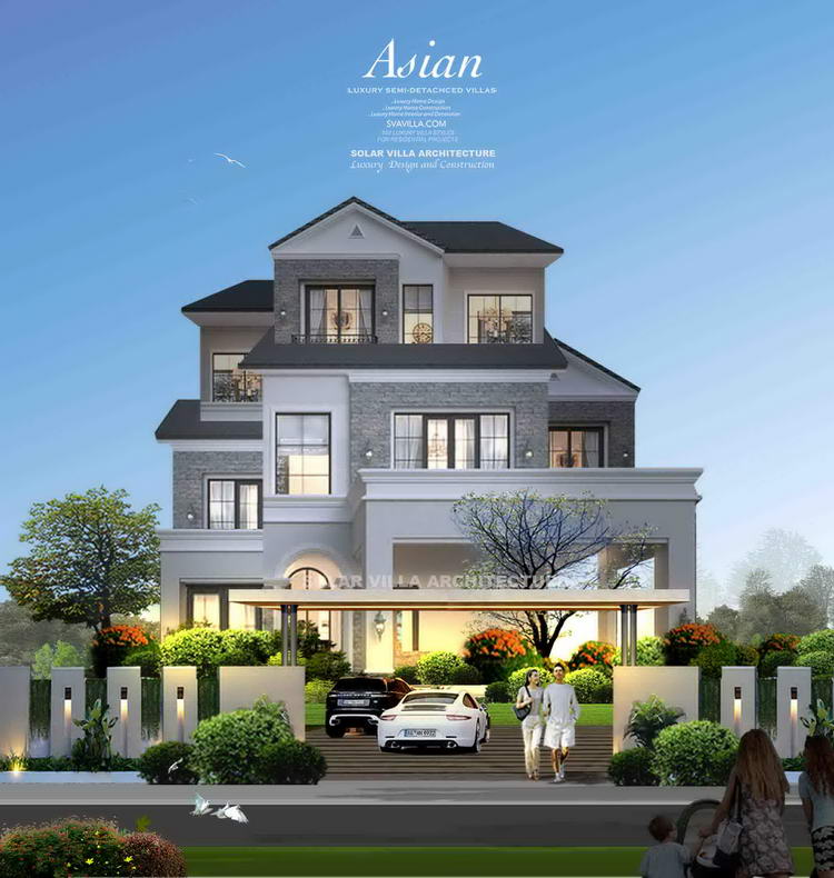 Solar Villa Architecture cho ra đời bộ sưu tập “999 mẫu nhà biệt thự đẳng cấp” cực độc đáo.